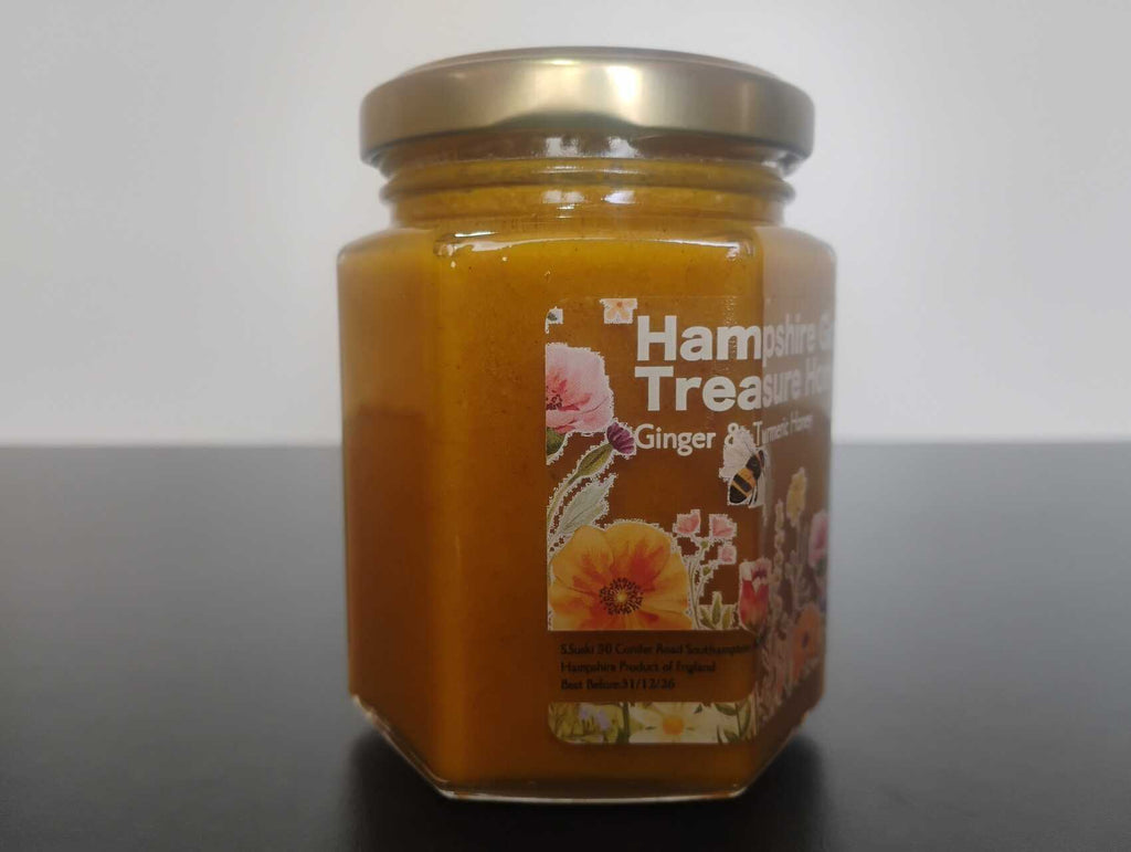 Ginger & Turmeric Honey 8oz/227g